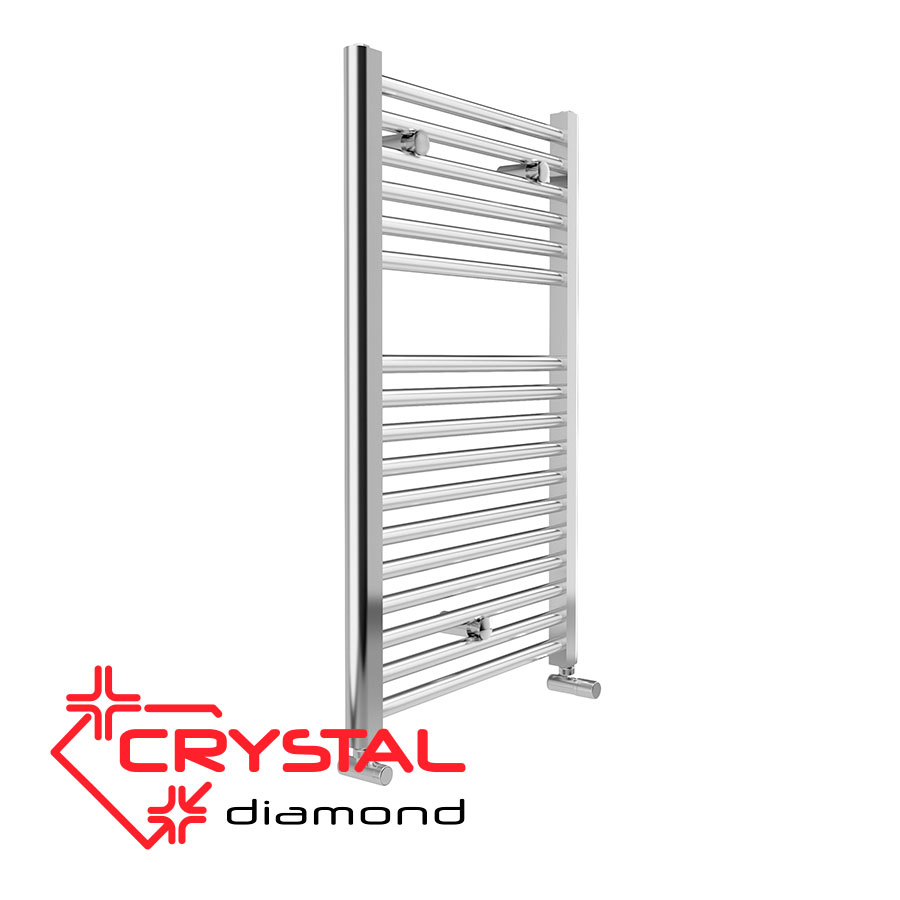Водна лира за баня Crystal DIAMOND STRAIGHT CHROME 291 W