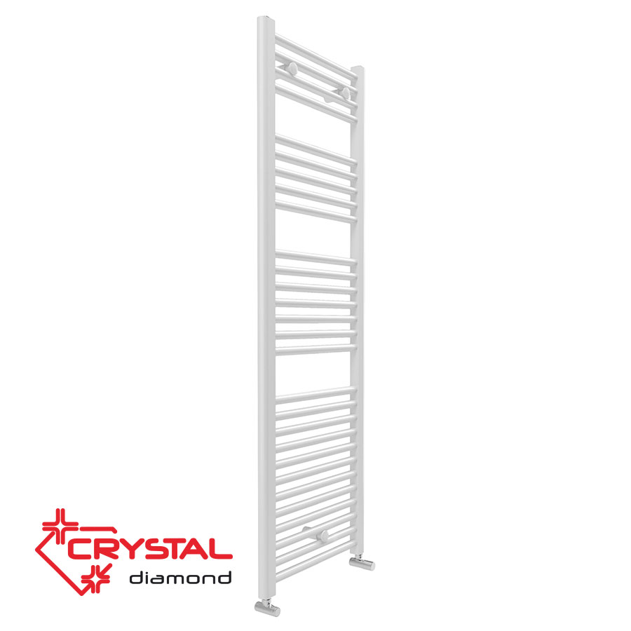 Водна лира за баня Crystal Diamond Straight White 611 W