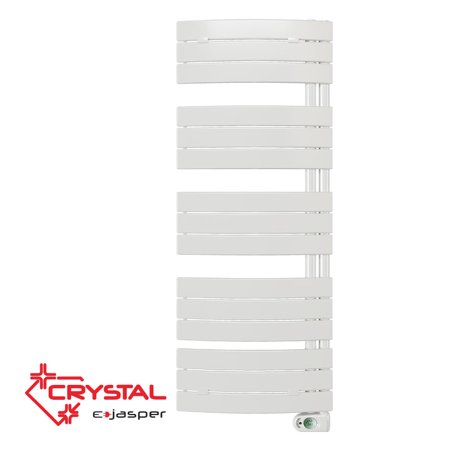 Електрическа лира за баня Crystal E-JASPER WHITE 600 W