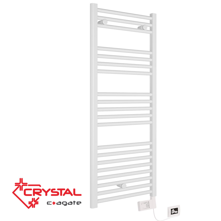 Електрическа лира за баня Crystal E-AGATE WHITE 500 W