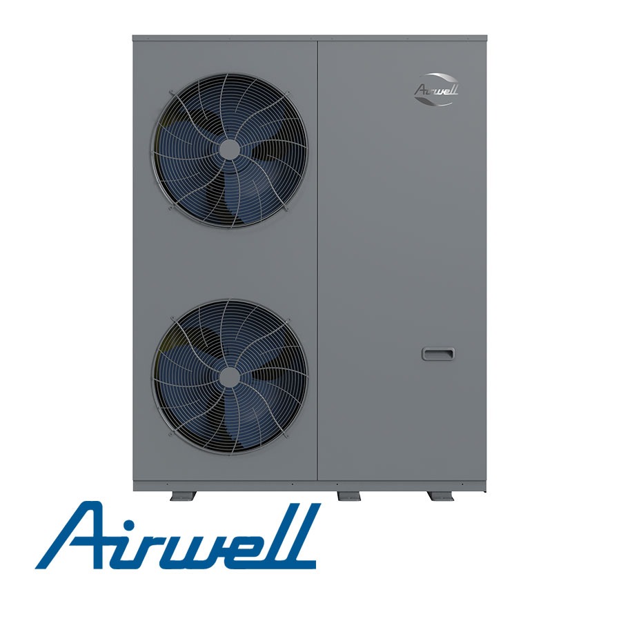 Високотемпературна термопомпа въздух-вода Airwell Wellea M DF HT