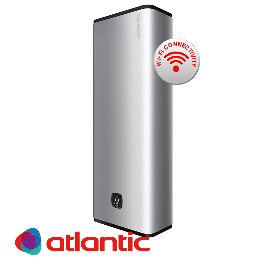 Електрически бойлер Atlantic Vertigo Steatite Wi-Fi 100 Silver