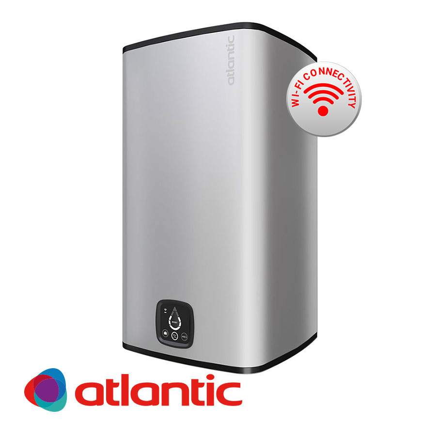 Електрически бойлер Atlantic CUBE Silver Steatite Wi-Fi
