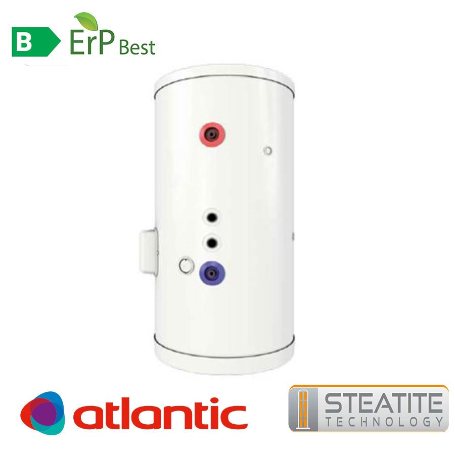Електрически бойлер със серпентина Atlantic Combi Steatite 300 литра за подов монтаж