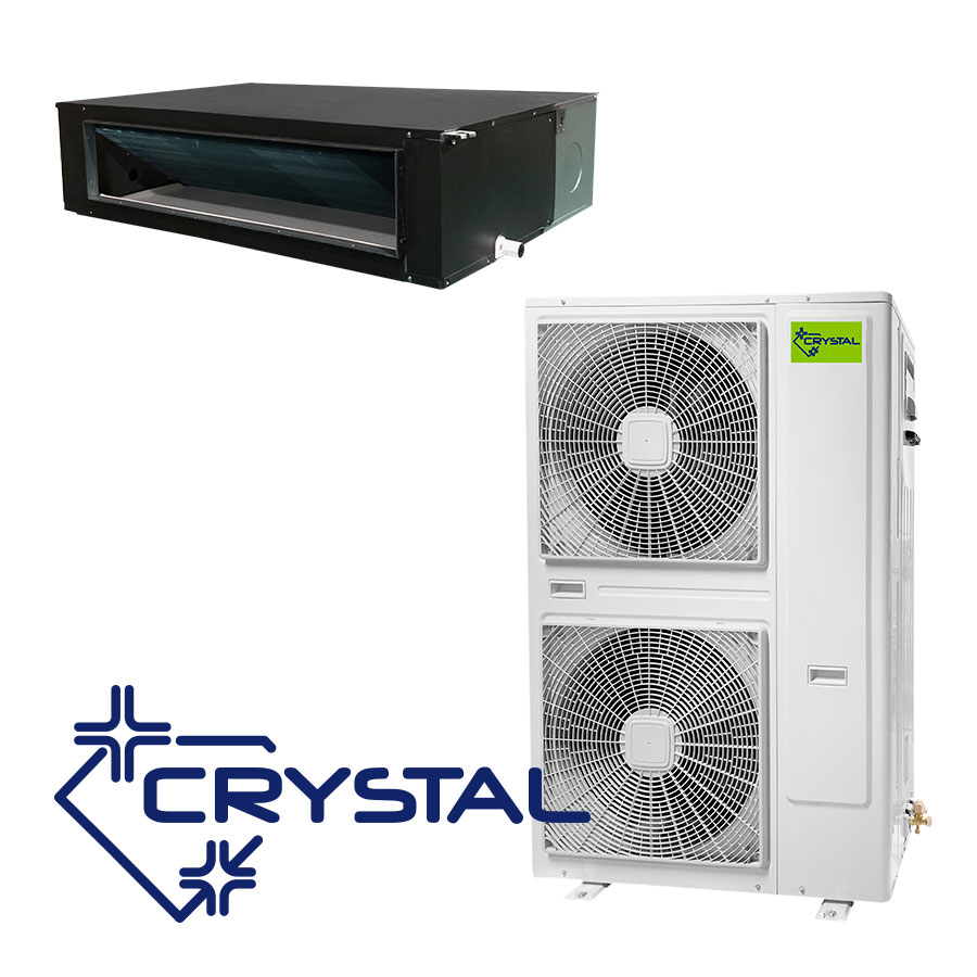Инверторен климатик за канален монтаж CRYSTAL CTB-55HVR4S / COU-55HZDR4