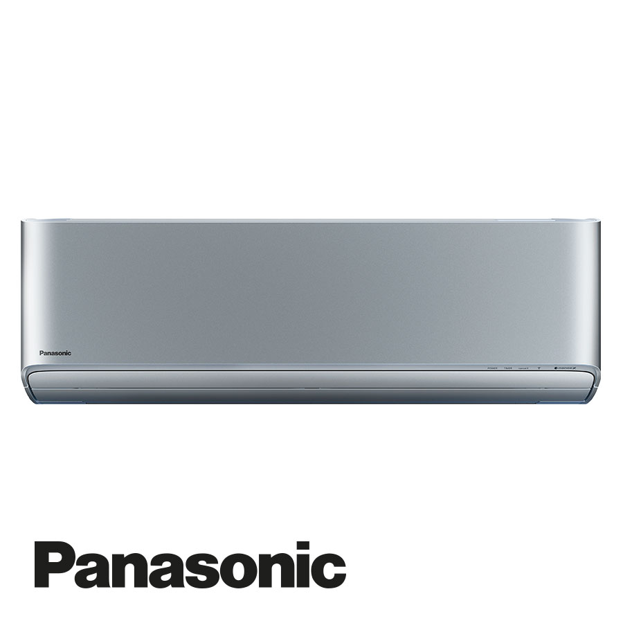 Високостенен климатик Panasonic Etherea с технология nanoe™ X модел KIT-XZ25-ZKE WiFi R32 сребрист цвят