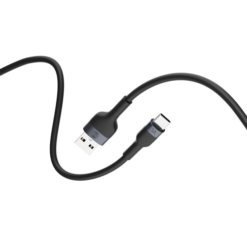 Кабел данни Forever  USB- USB-C Flexible 3A