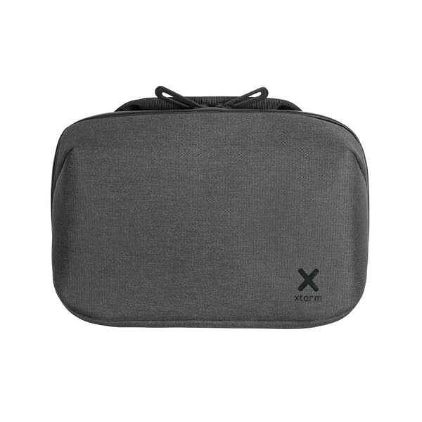 Несесер за мобилни аксесоари Xtorm Travel Bag в сив цвят