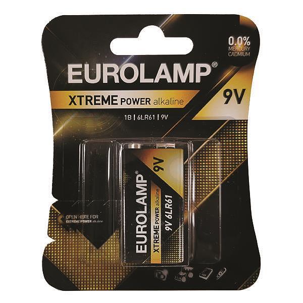 EUROLAMP Алкални батерии 9V 6LR61 / D EXTREME POWER