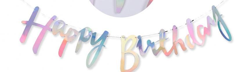 Банер "HAPPY BIRTHDAY" PartyGo от 13 части