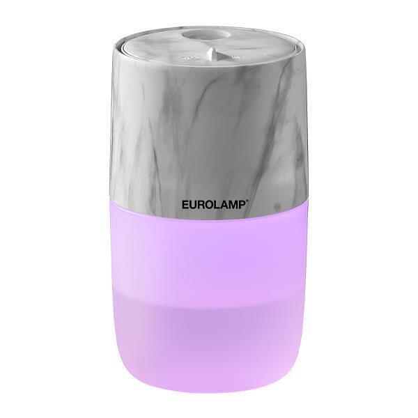 Арома дифузер Безжичен 300ML RGB с механизм бял-мрамор USB 2,5W