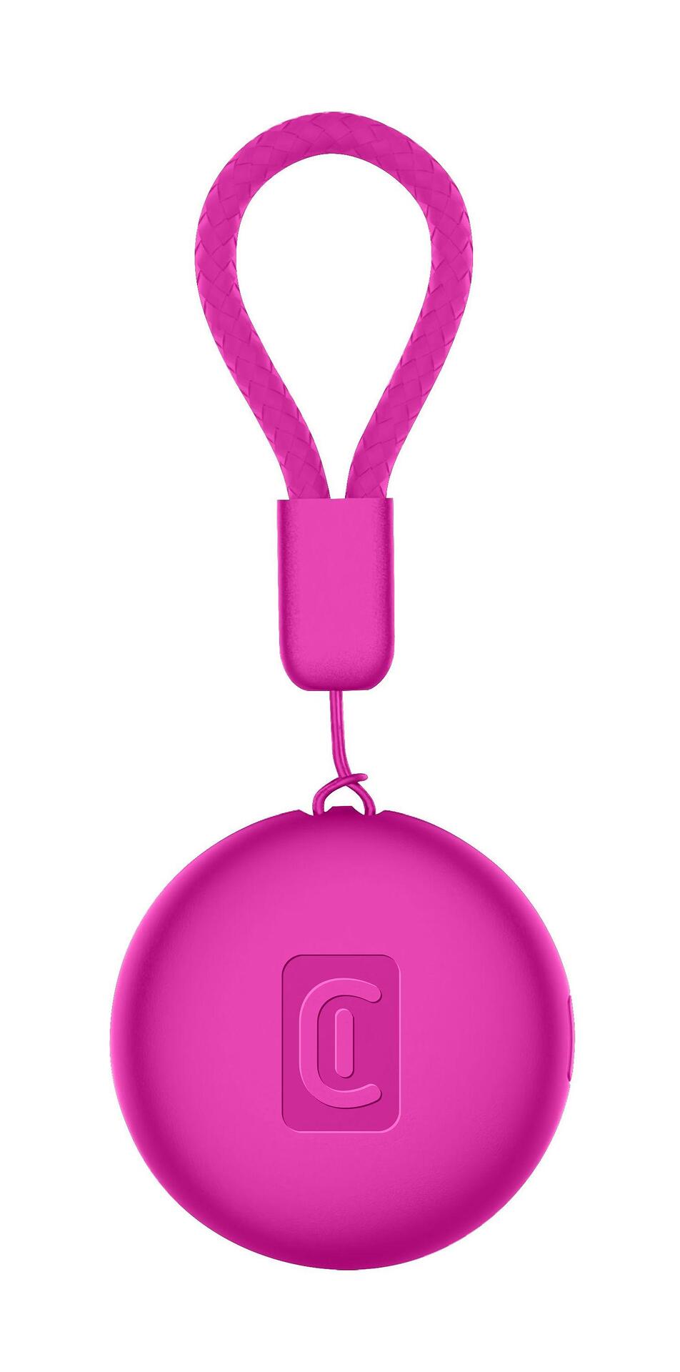Bluetooth устройство за проследяване Tracy Tag за iOS розов