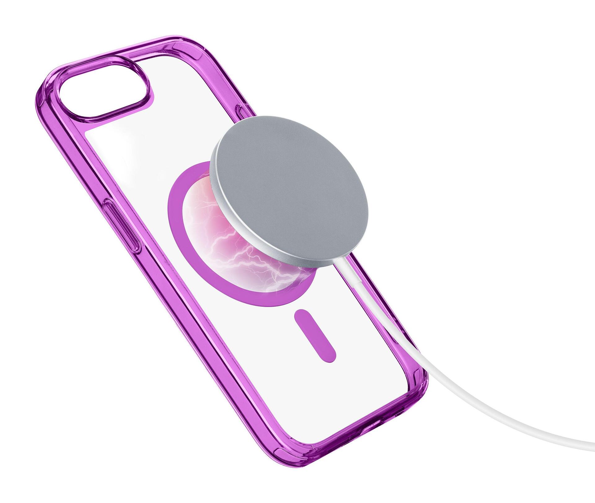 Калъф Iconic Mag за iPhone 16Е розов