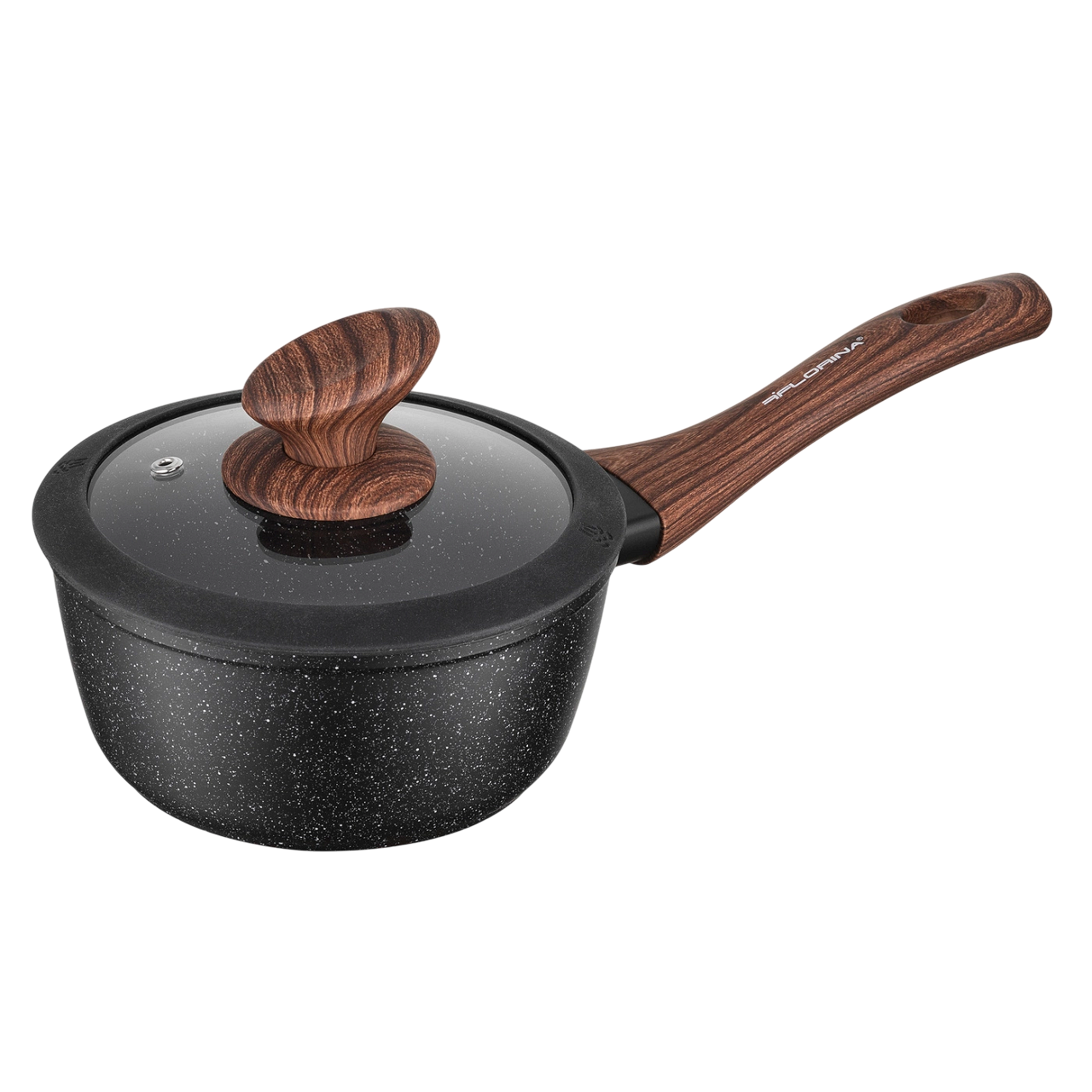 Касерола с капак Florina Master Black 16 см
