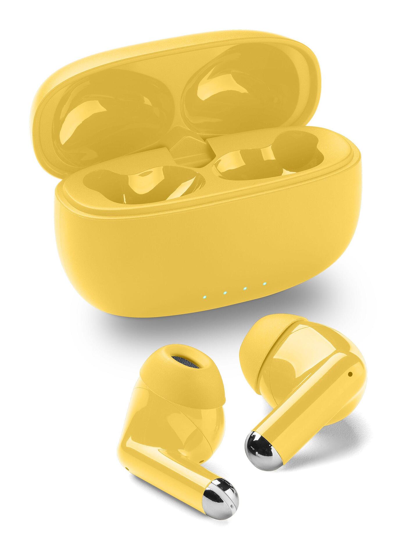 Bluetooth слушалки DRIFT TWS – жълти