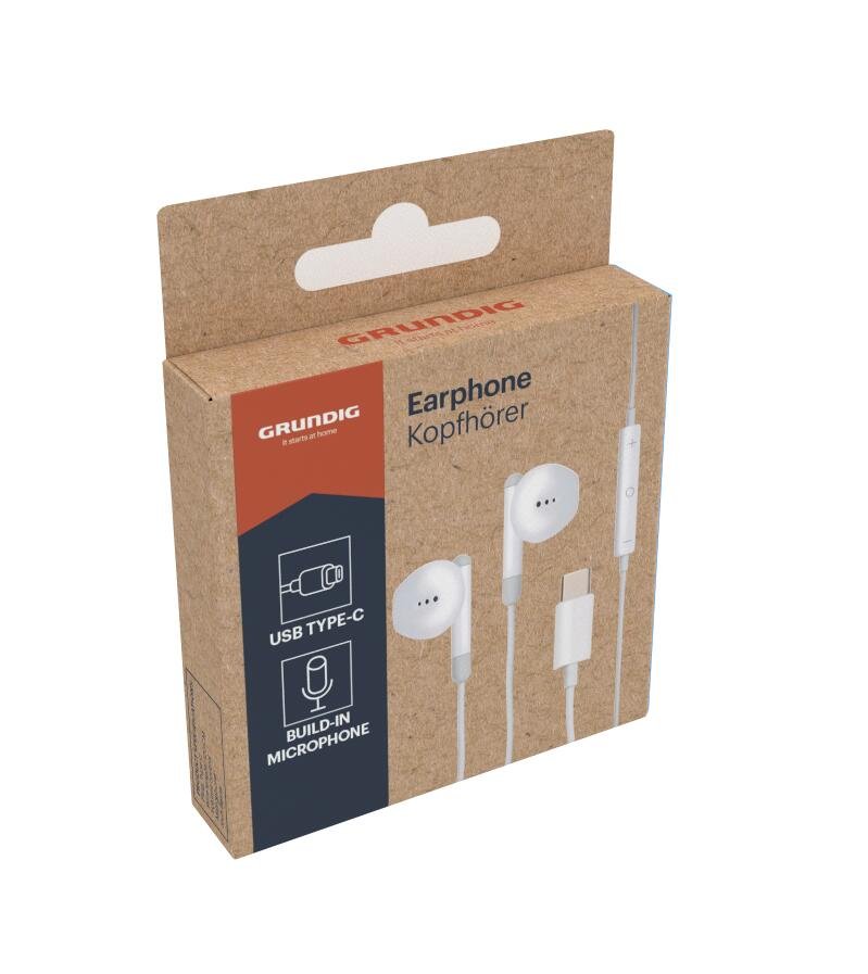 Grundig Вътрешни слушалки (In-ear) USB-C с микрофон