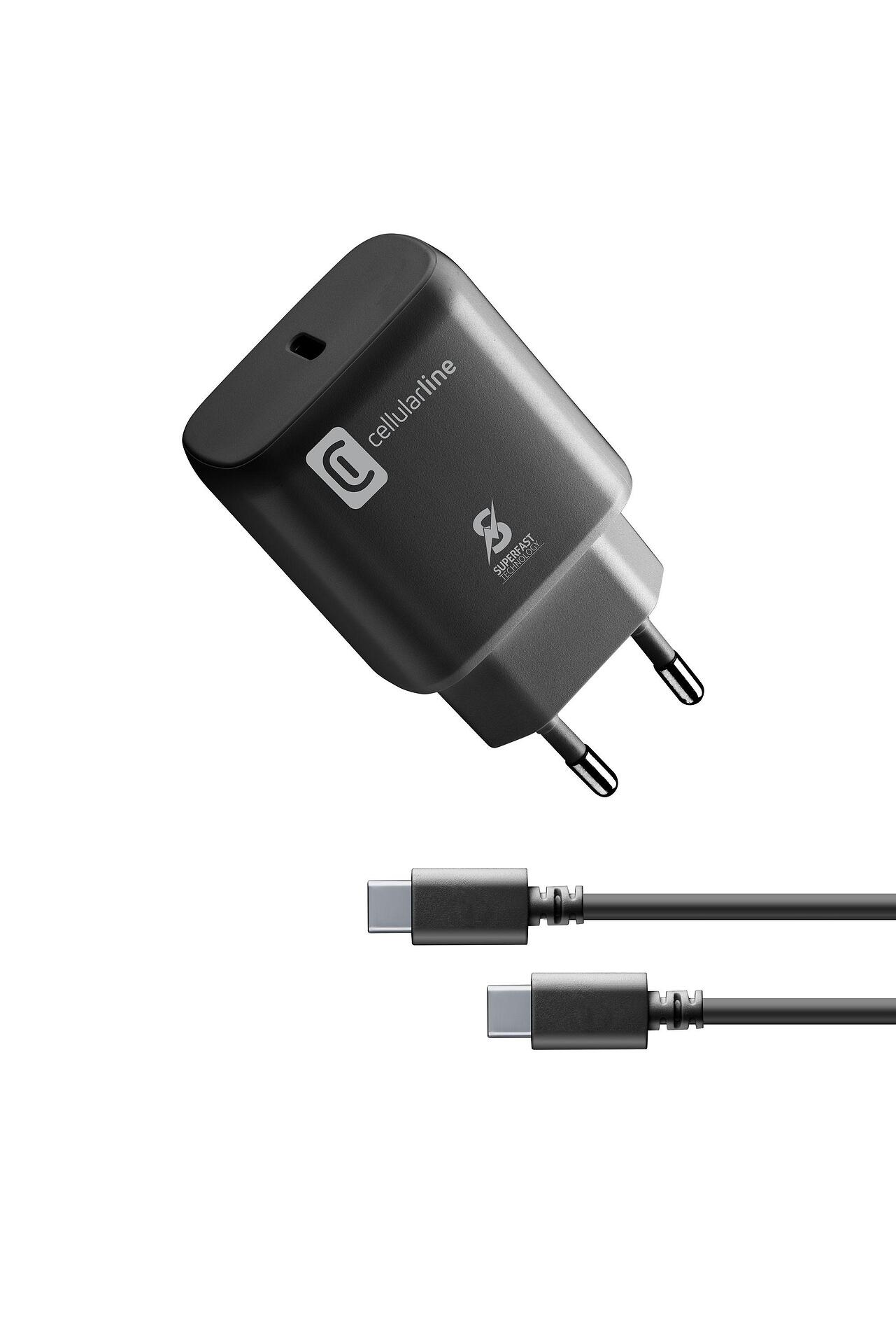 Зарядно Power Delivery за Samsung 220V USB C - USB C 25W