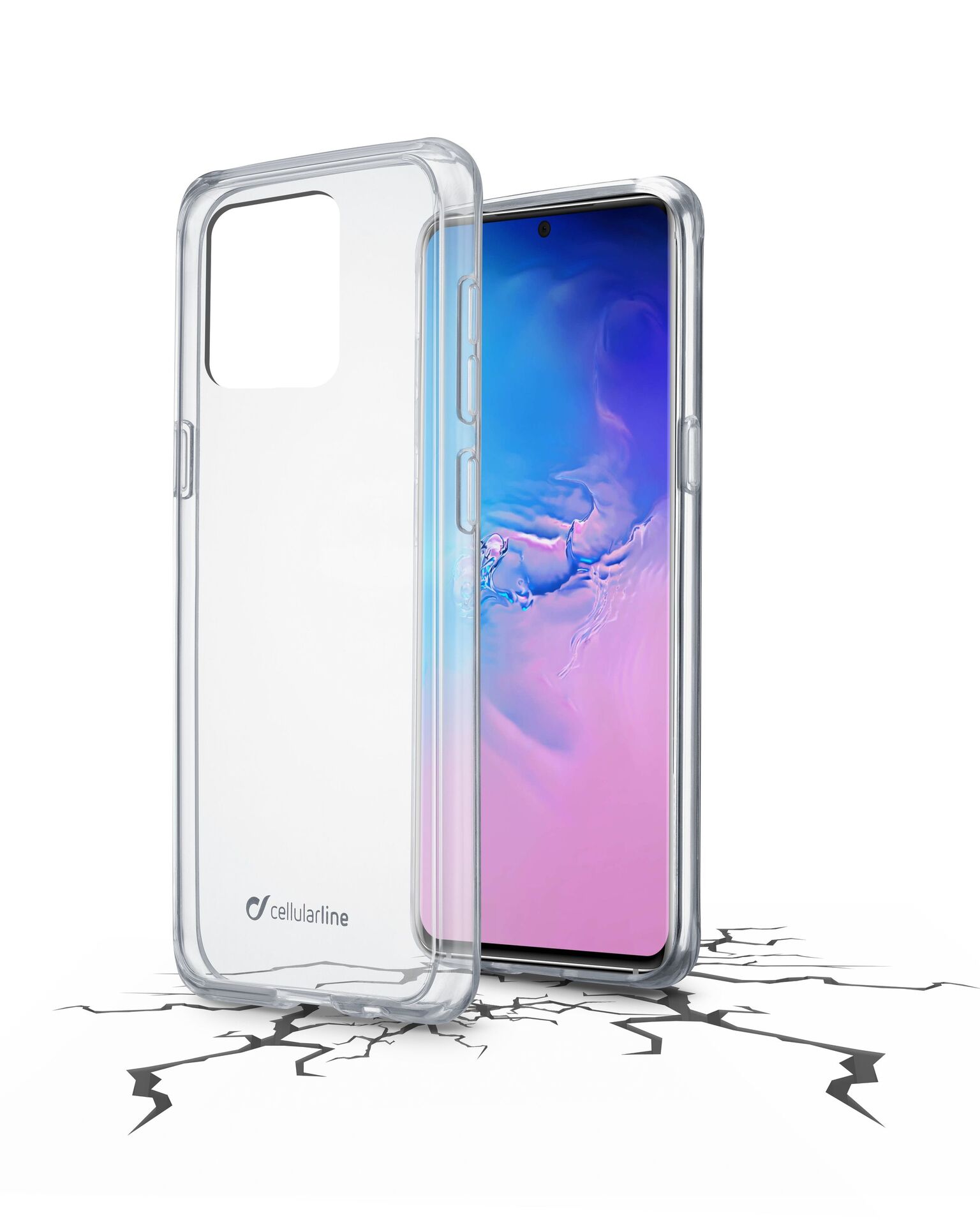 ClearDuo прозрачен твърд калъф за Samsung Galaxy S20 Ultra