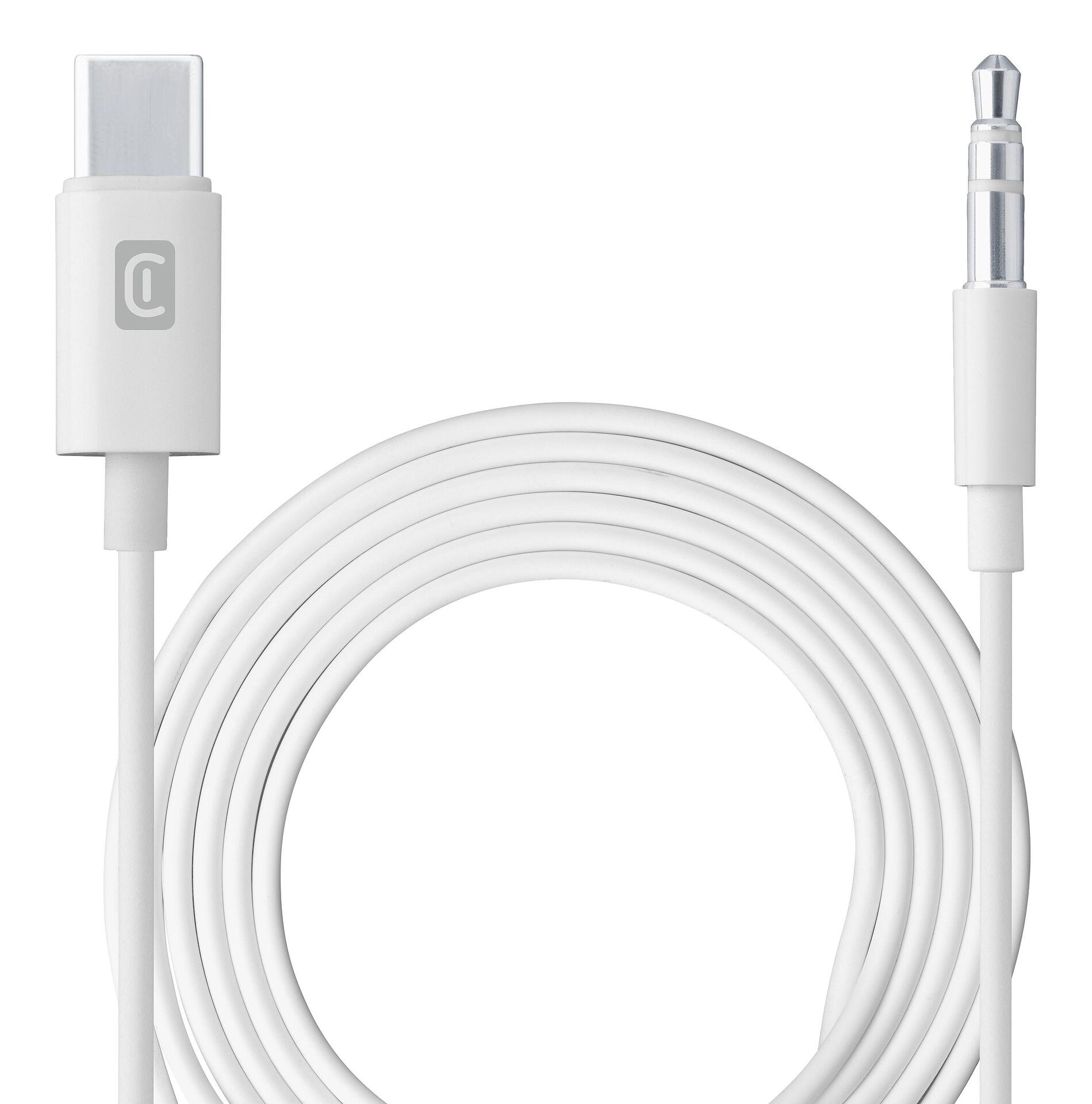 Audio кабел Cellularline Type-C към 3.5мм