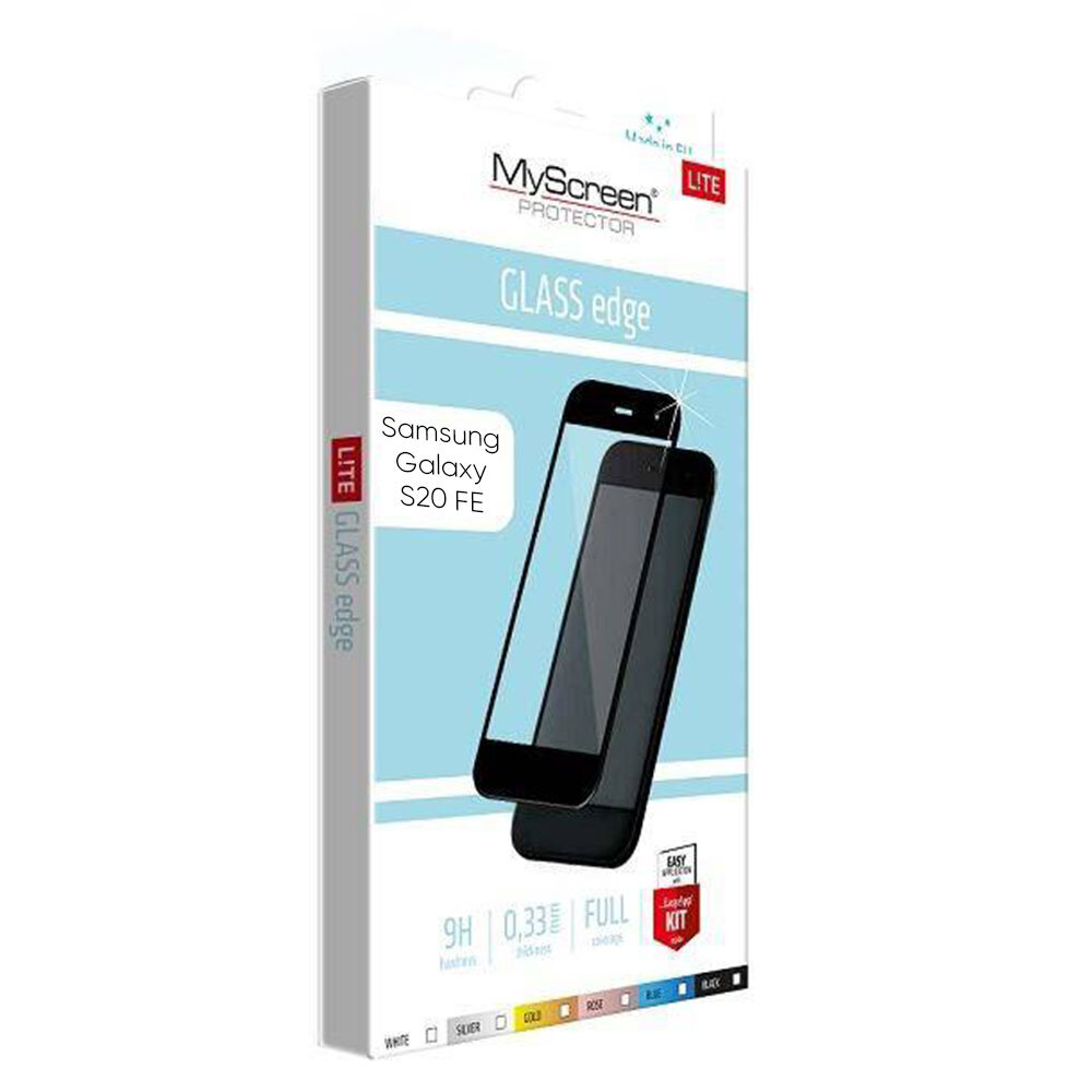 Закалено стъкло Lite Glass Edge Full за Samsung Galaxy S20 FE