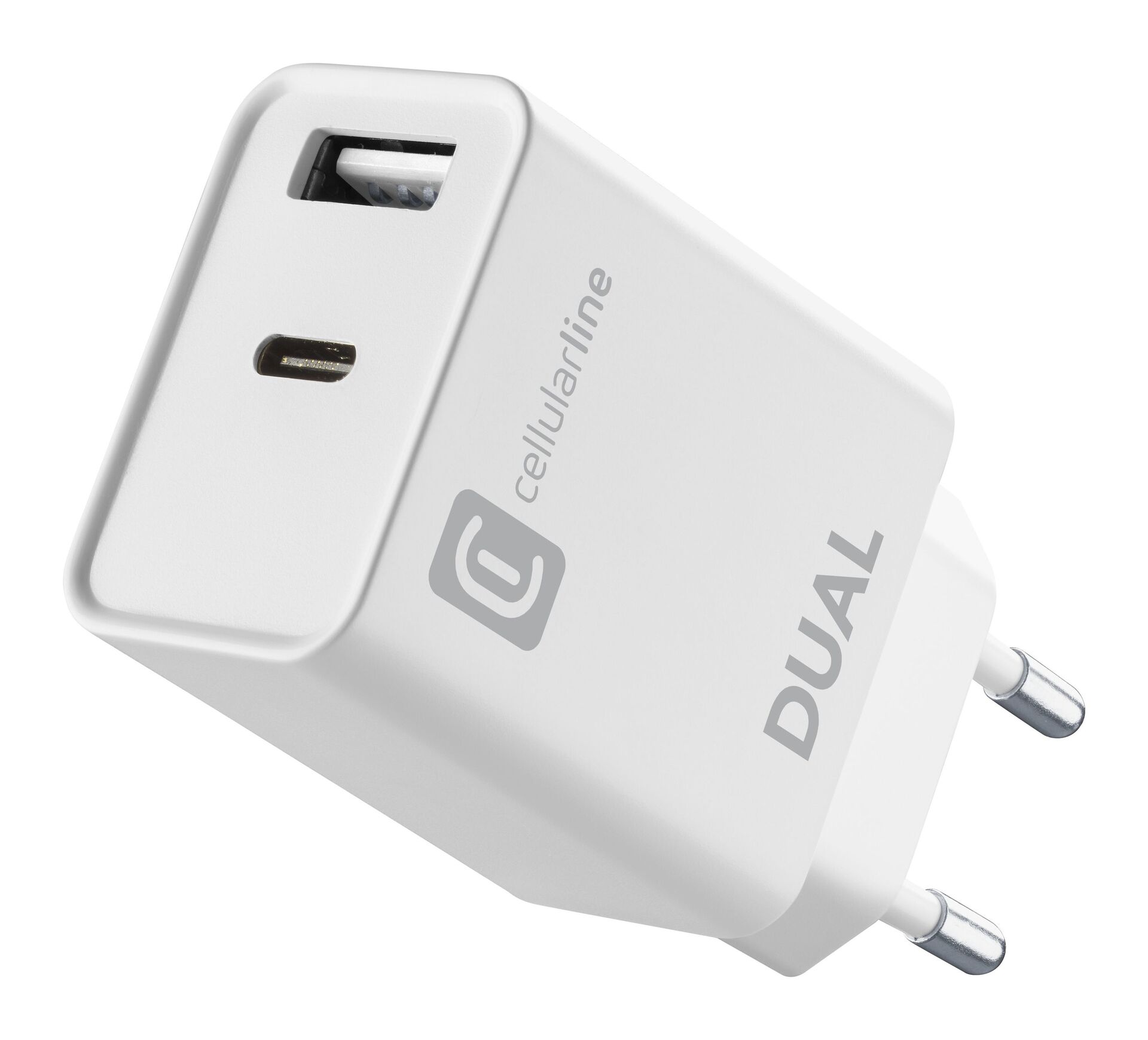 Зарядно 220V Power Delivery USB + USB-C 20W