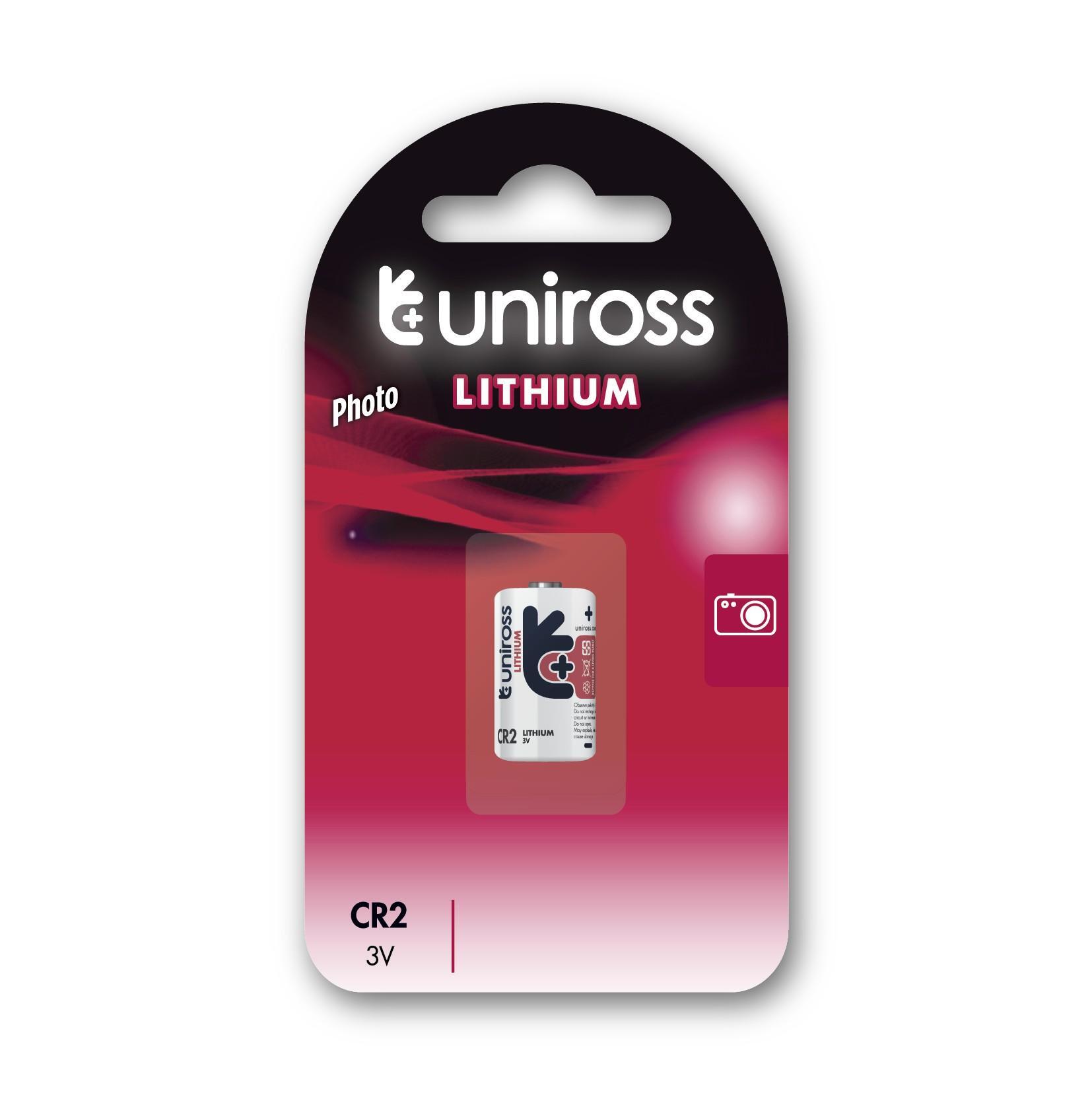 Литиева батерия Uniross CR2 1 бр