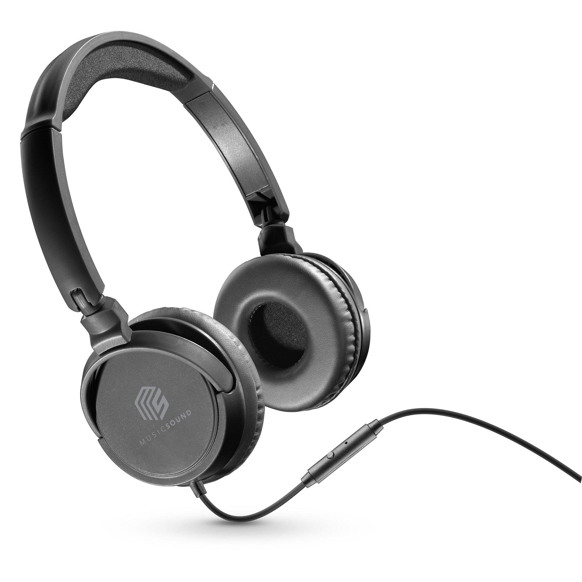Стерео слушалки Music Sound с микрофон