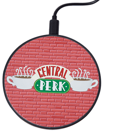 Безжично зарядно 10W Central perk Friends