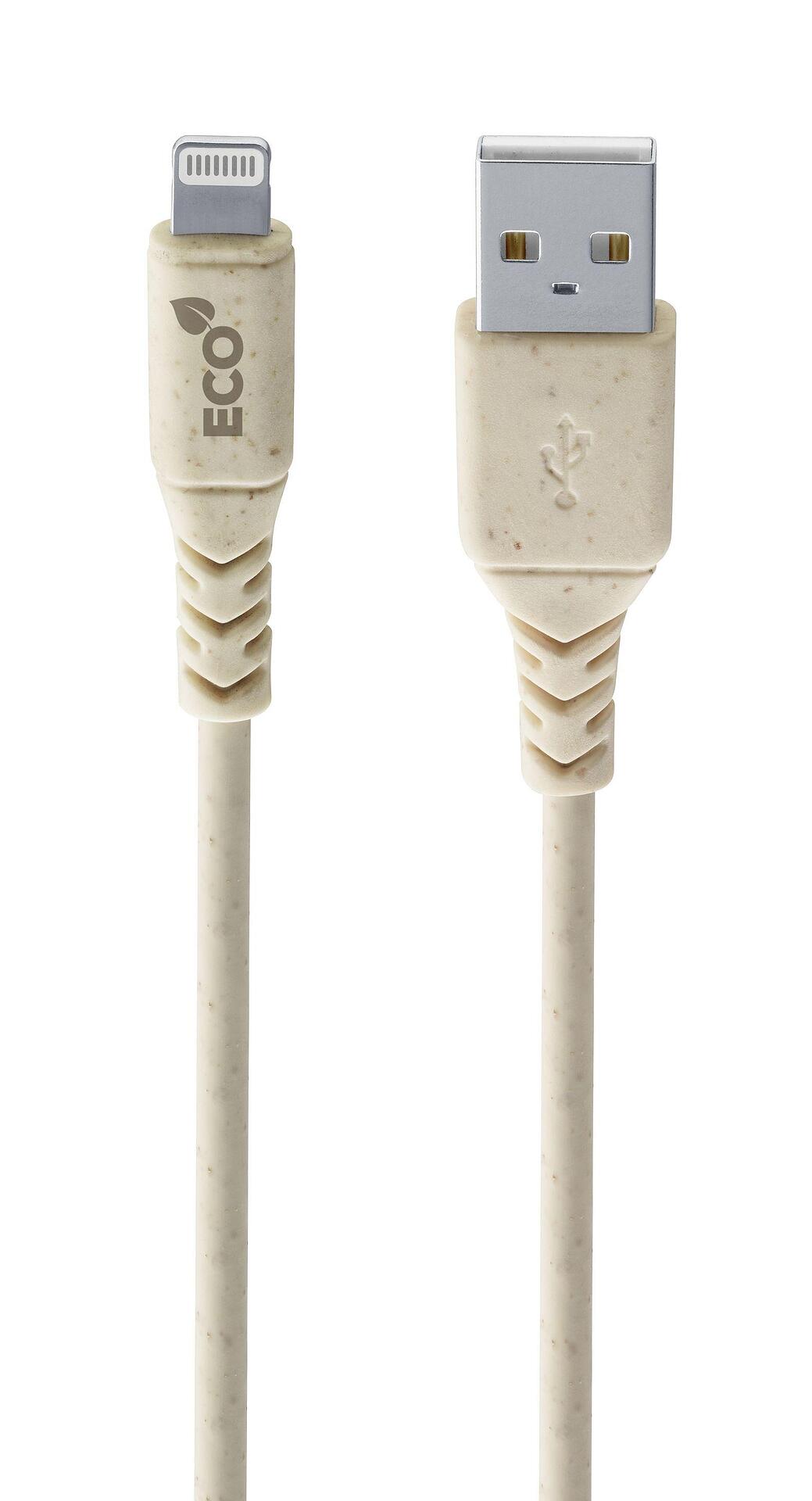 Кабел Eco USB към Lightining 1.2 м