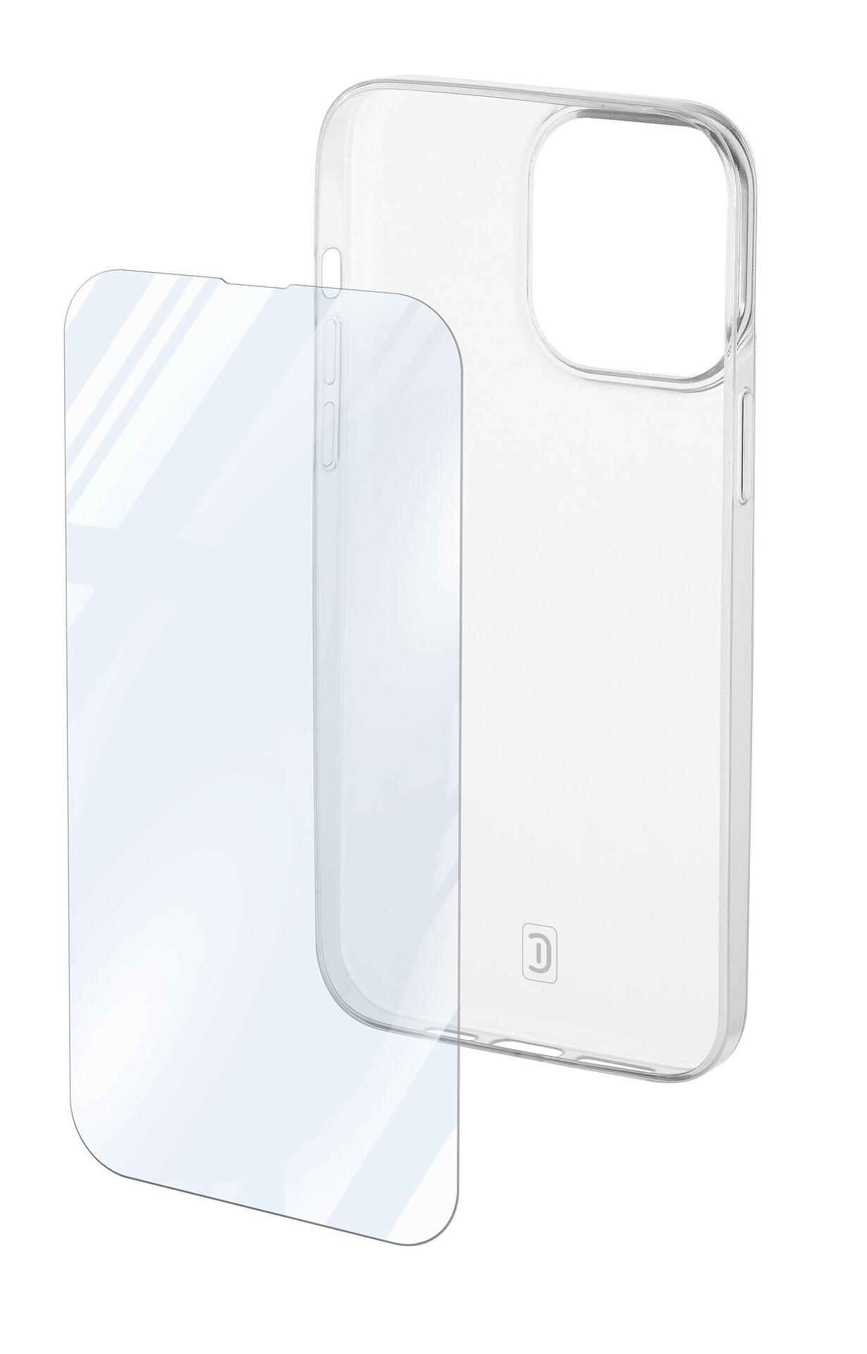 Пакет за iPhone 14 Plus- прозрачен калъф + протектор